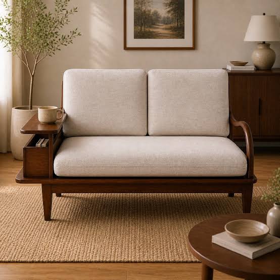 Modern 2 seater sofa near me in Karachi with comfortable seating