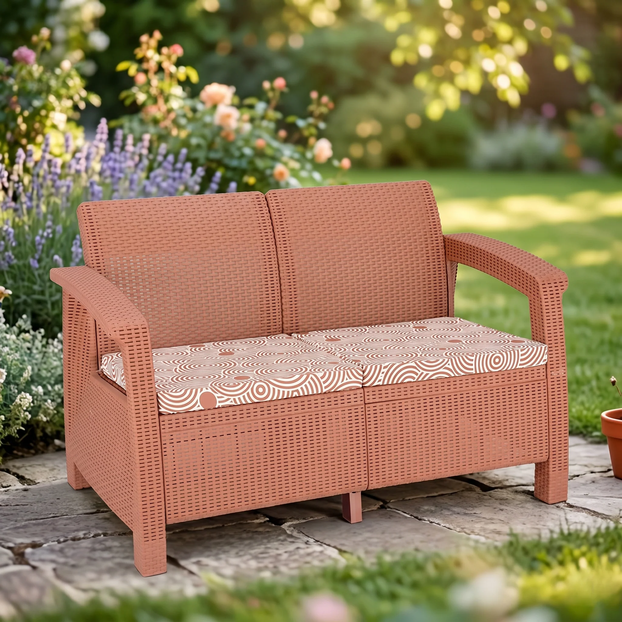 Quality 2 seater sofas in Karachi with durable fabric and frames
