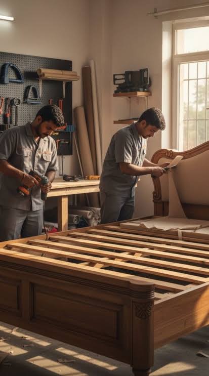 Professional bed repair services in Karachi for wooden frames