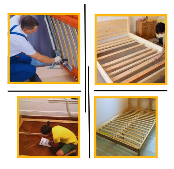 Expert bed frame repair near me in Karachi with joint fixing