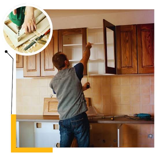 Expert cabinet door and hinge repair near me in Karachi