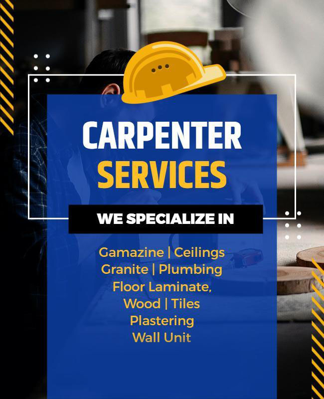 Trusted carpenter at home services in Karachi for all woodwork needs