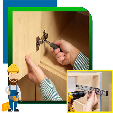 Cabinet making and repair services by professional carpenters in Karachi