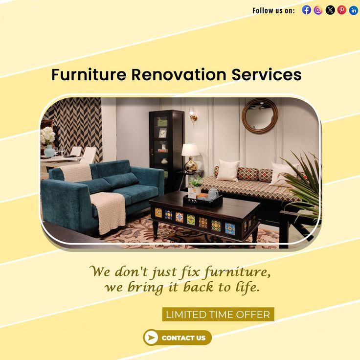Professional furniture restoration near me in Karachi for vintage pieces
