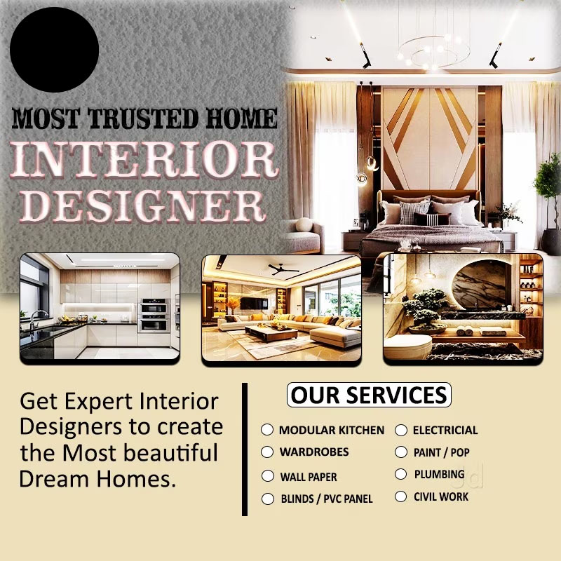 Creative home and office décor services in Karachi