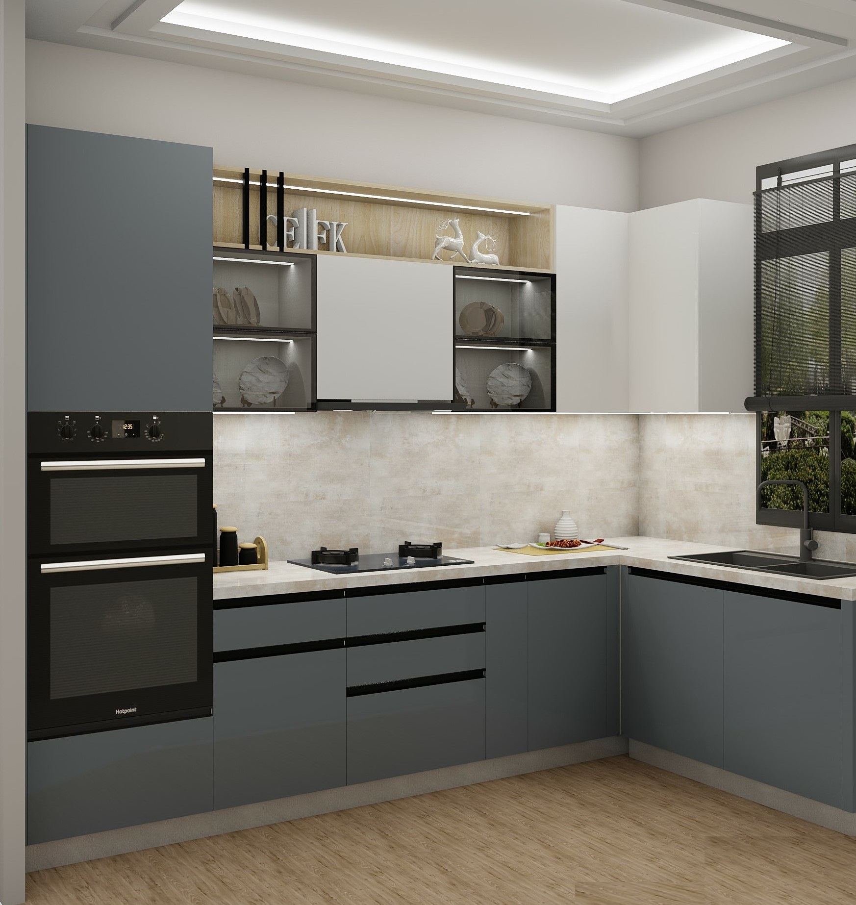 Modular Kitchen Setup